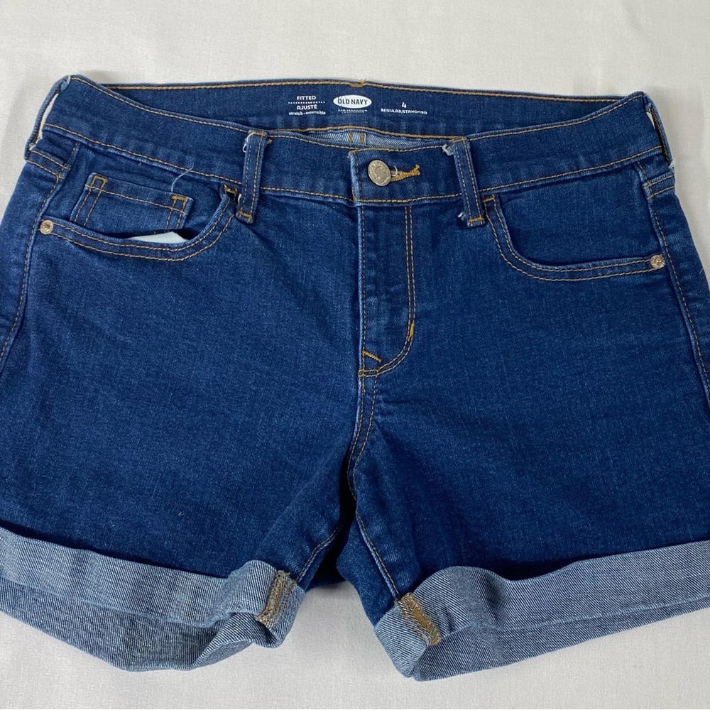 Old Navy Dark Blue Jean Shorts
